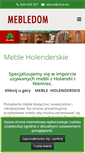 Mobile Screenshot of mebledom.eu